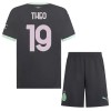 Conjunto (Camiseta+Pantalón Corto) AC Milan Theo 19 Tercera Equipación 2024-25 - Niño